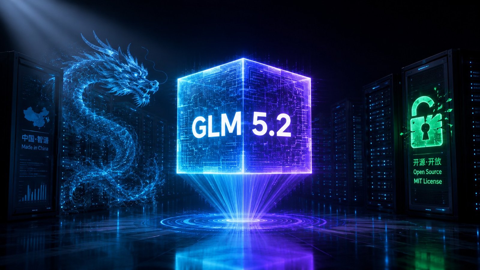 GLM 5.2 : open source, 744B paramètres, six fois moins cher que GPT-5.5